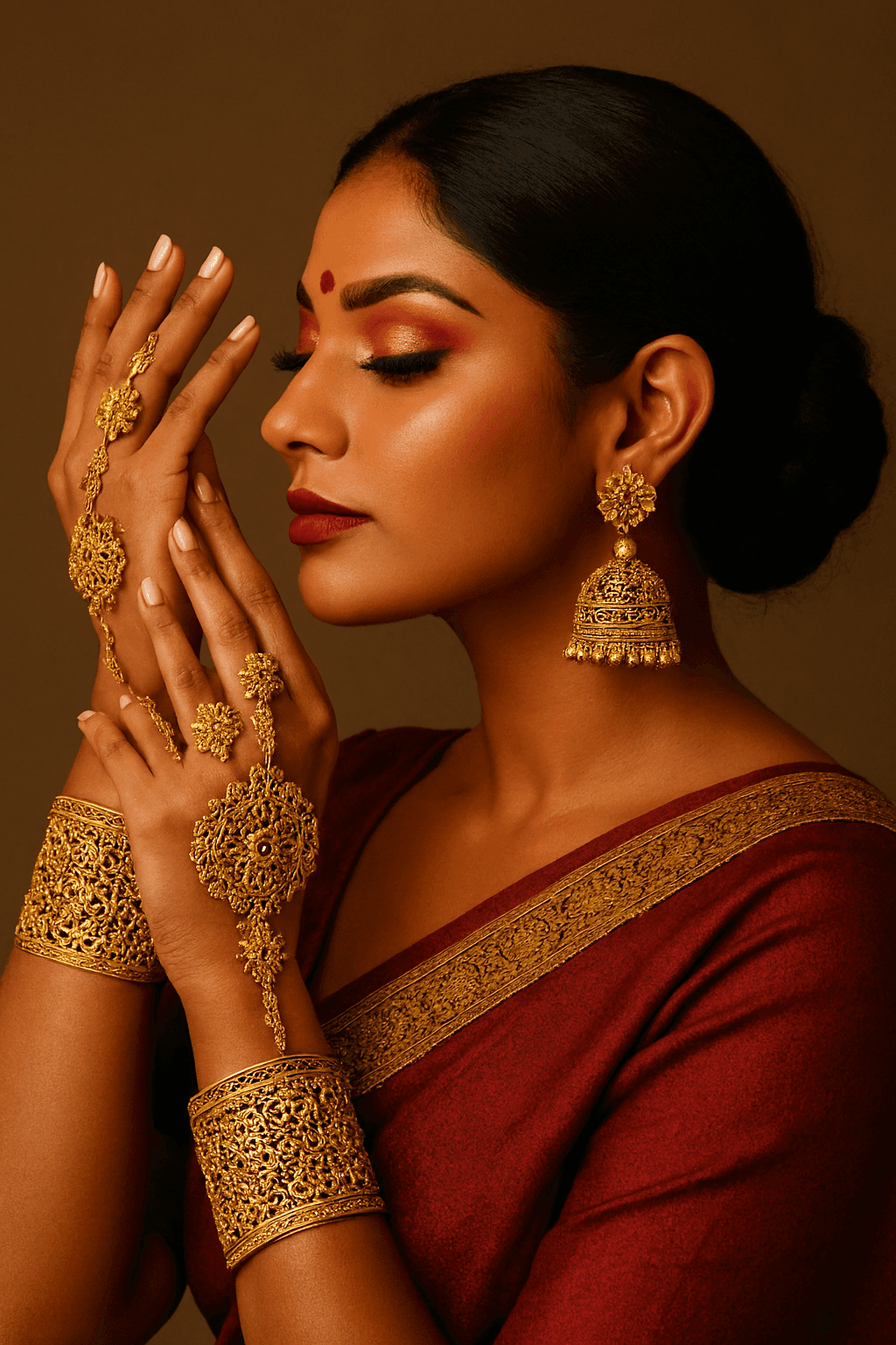 Elegant jewellery professional